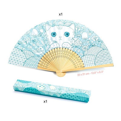 Koneko DIY Fan and Case Craft Kit