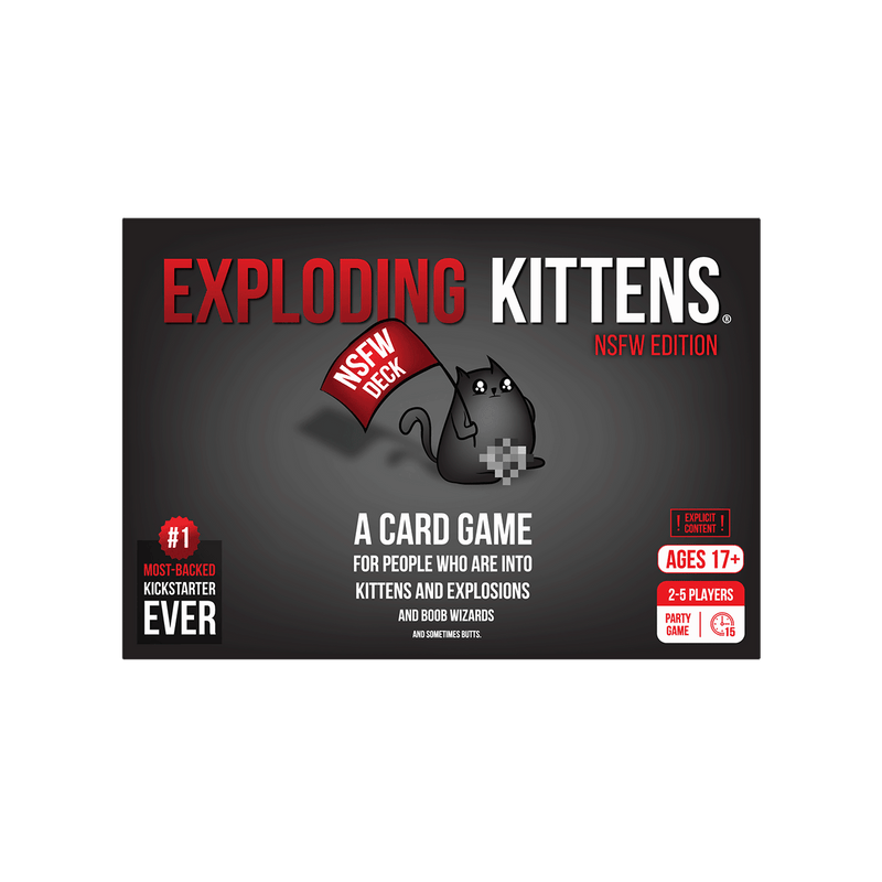 Exploding Kittens NSFW Edition for ages 17+