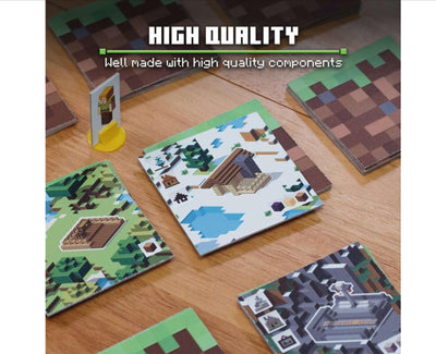 Minecraft Builders and Biomes Board Game