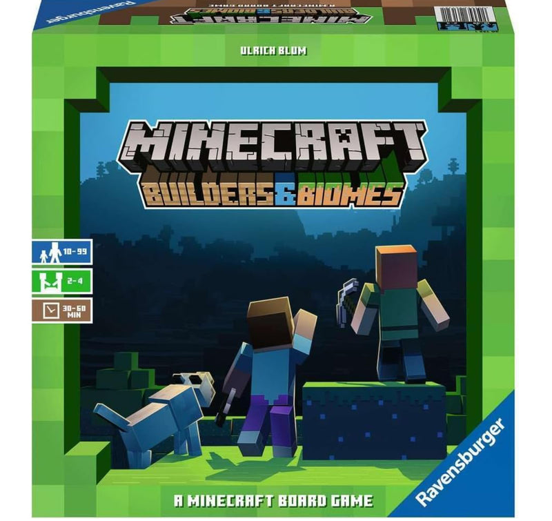 Minecraft Builders and Biomes Board Game