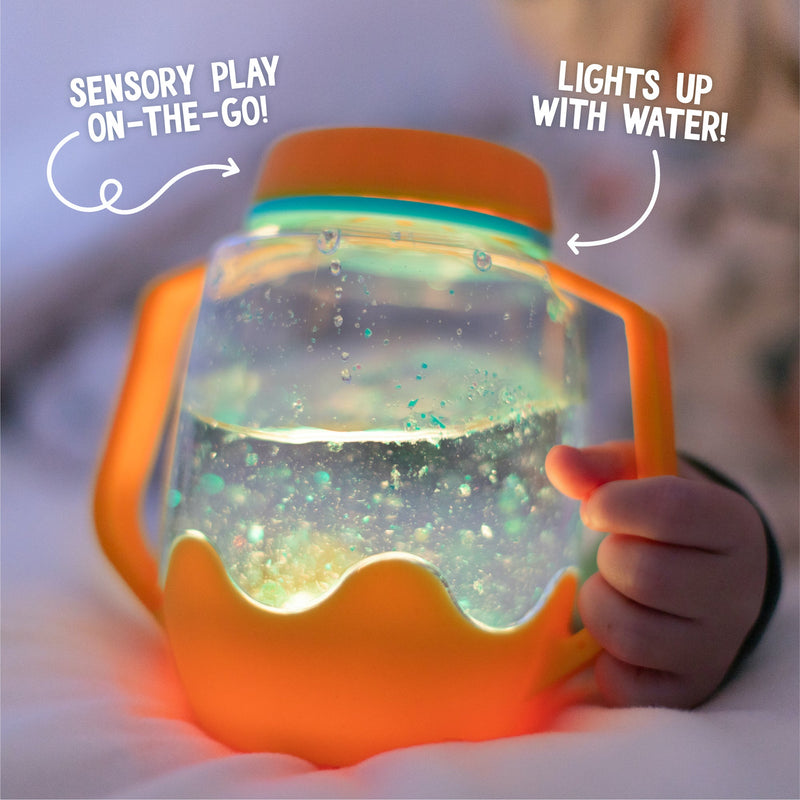 Glo Pals Sensory Jar, Variety of Colors