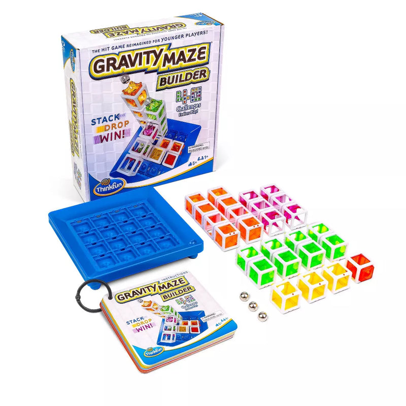 Gravity Maze Builder Board Game