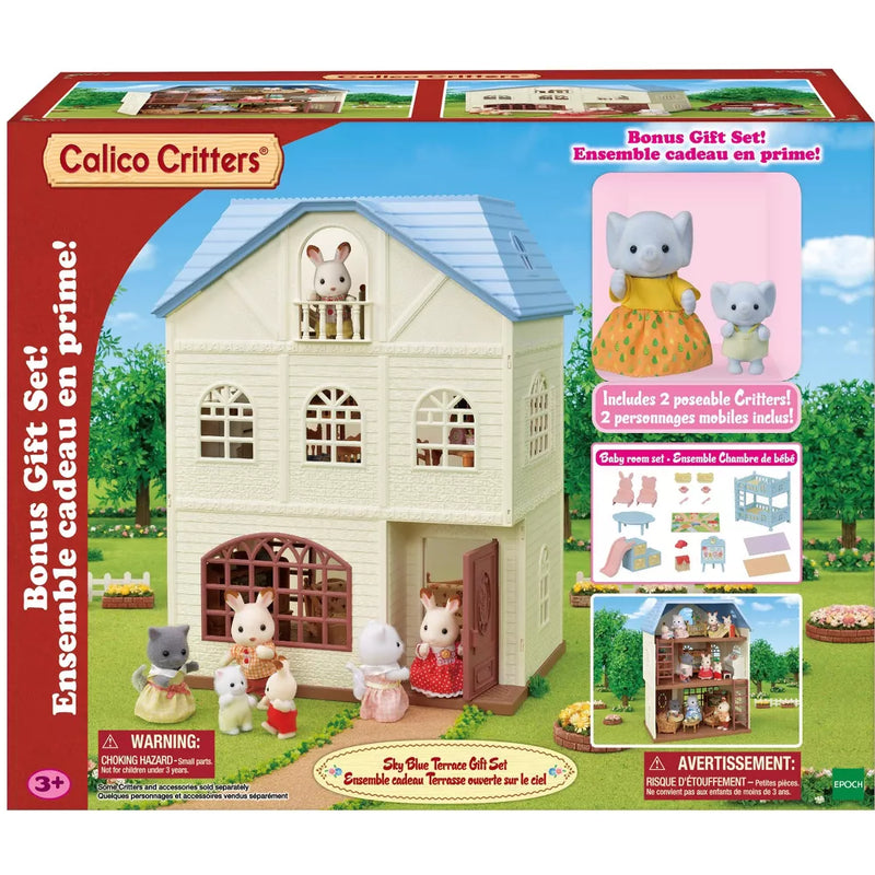 Calico Critters The Sky Blue Terrace Gift Set