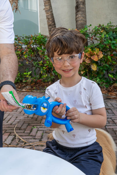 Kids Safety Glasses, Red or Blue