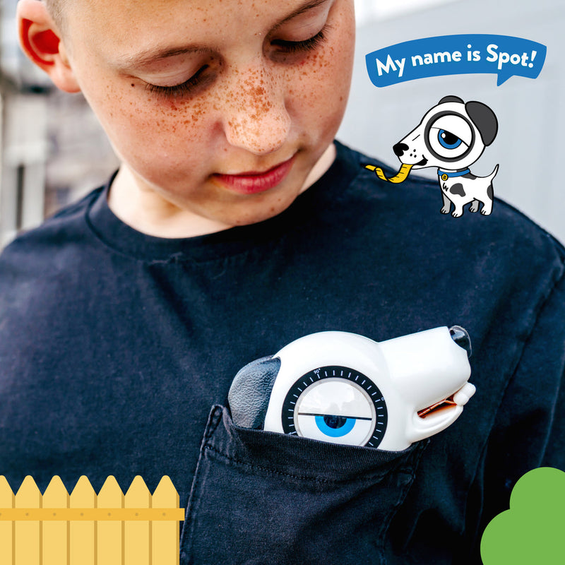 STEM Starter 4-in-1 Tool, Spot - Tape Measure, Level, Eraser, and Angle Finder