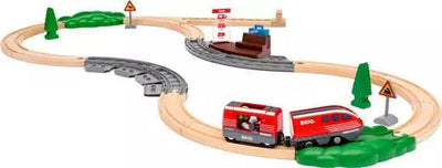 BRIO World Pull Back Train Set