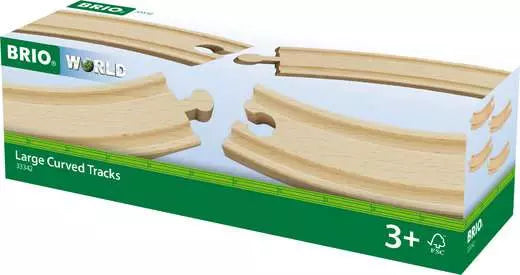 BRIO World Large Curved Tracks