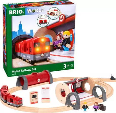 BRIO Metro Railway Set