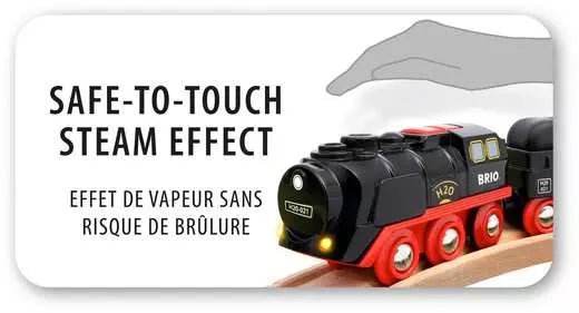 BRIO Battery-Operated Steam Train