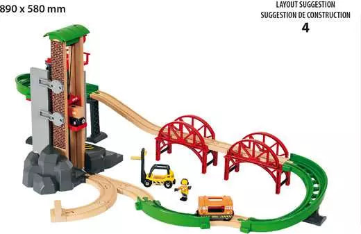 BRIO Lift and Load Warehouse