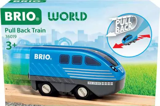 BRIO Pull Back Train