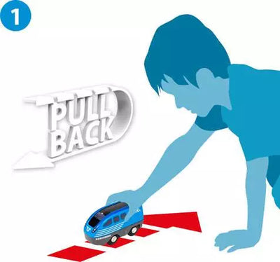 BRIO Pull Back Train