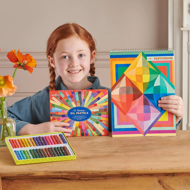 36 Rainbow Oil Pastels