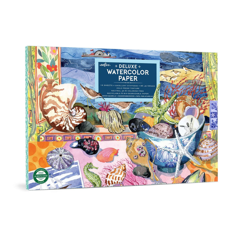 Seashells Deluxe Watercolor Paper