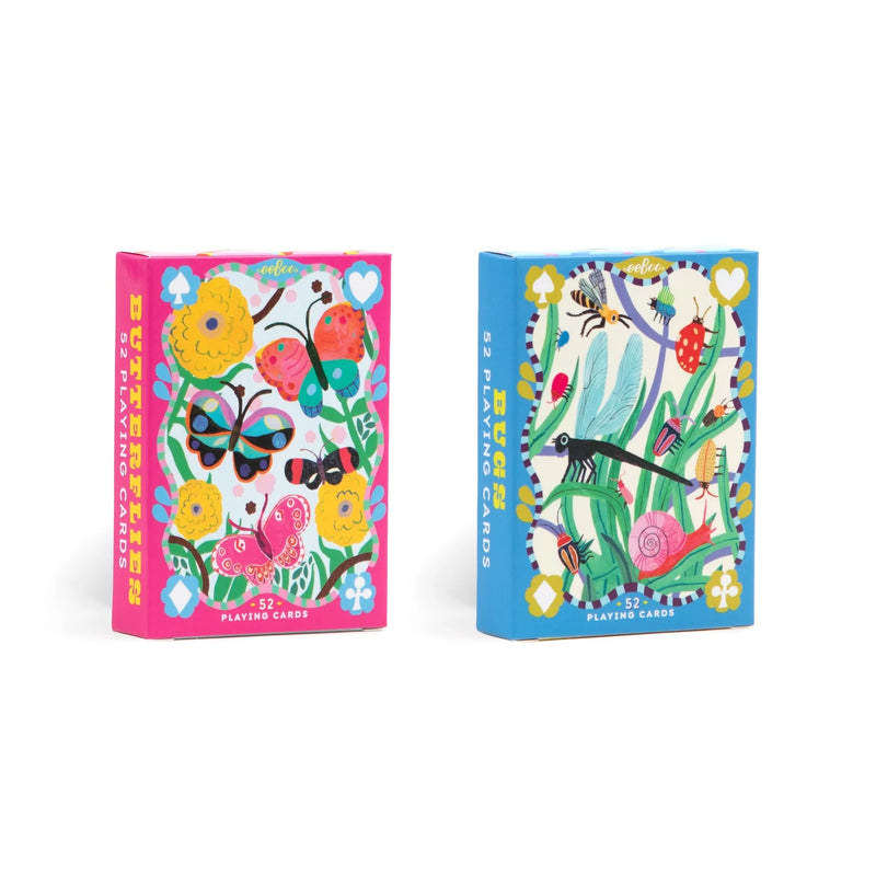 Butterflies and Bugs Playing Cards
