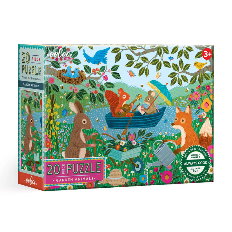 Garden Animals 20 Piece Puzzle