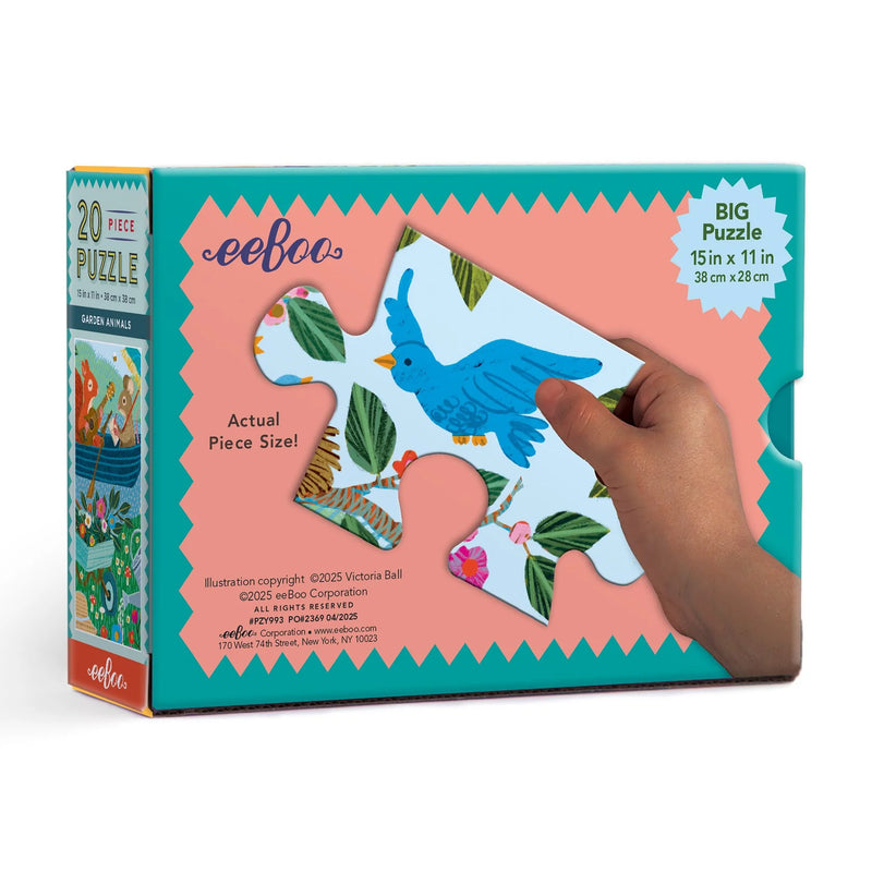 Garden Animals 20 Piece Puzzle
