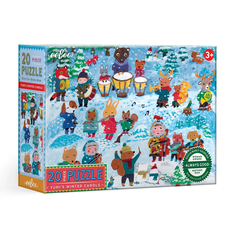 Yumi’s Winter Carols 20 Piece Puzzle