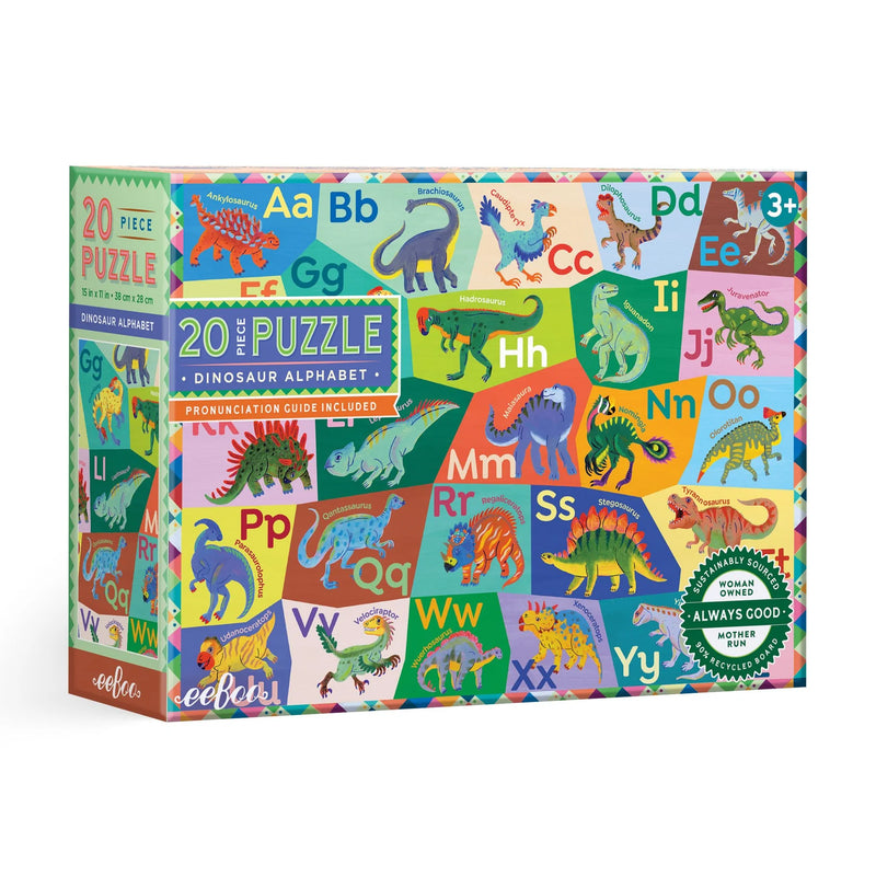 Dinosaur Alphabet 20 Piece Puzzle