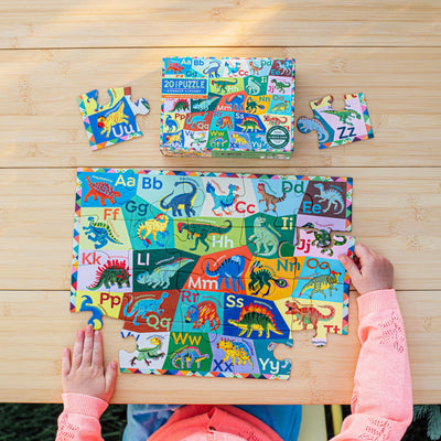 Dinosaur Alphabet 20 Piece Puzzle