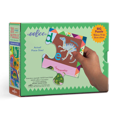 Dinosaur Alphabet 20 Piece Puzzle