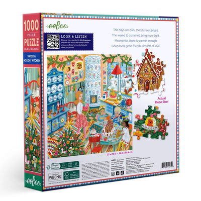 Swedish Holiday Kitchen 1000 Piece Puzzle