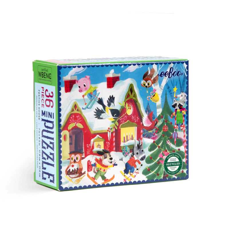 Woodland Holiday Jigsaw Puzzle - Mini 36 Piece Puzzle
