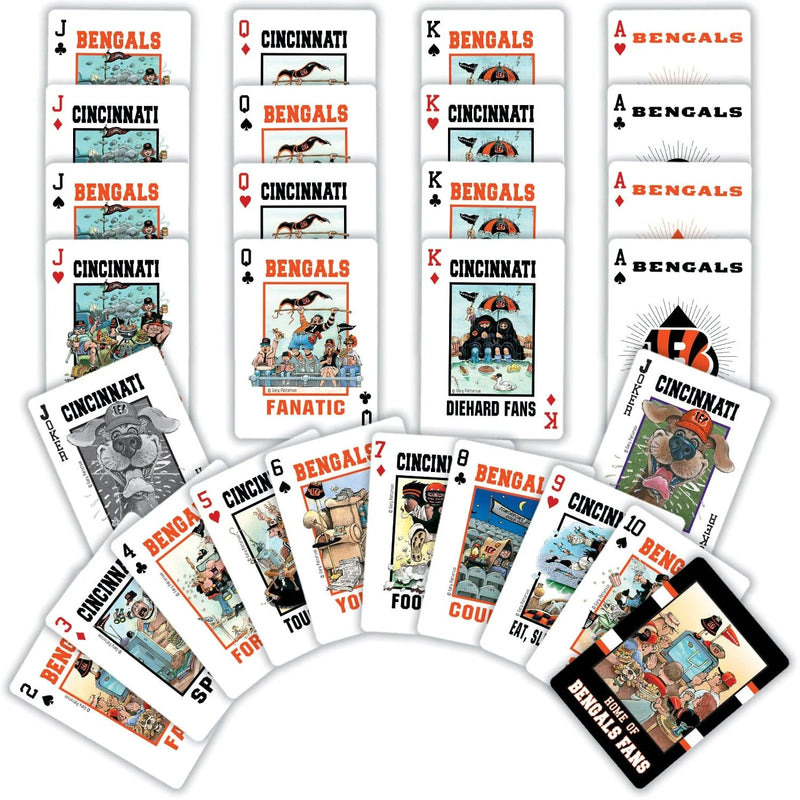 Cincinnati Bengals Playing Cards—Style B