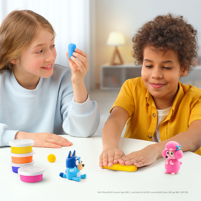 Hey Clay Bluey and Friends