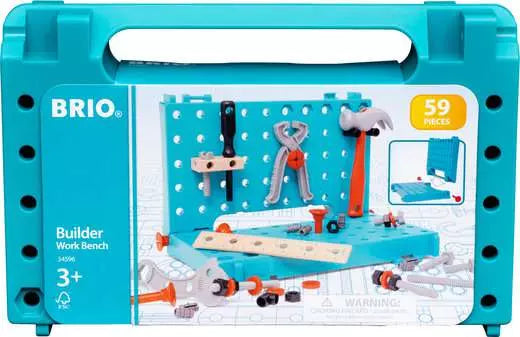 BRIO Builder Working Bench - Construction toy for kids 3 years up