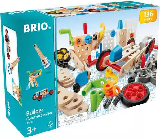 BRIO Builder Construction Set - Construction toy for kids 3 years up