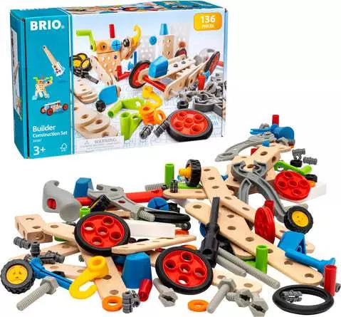 BRIO Builder Construction Set - Construction toy for kids 3 years up