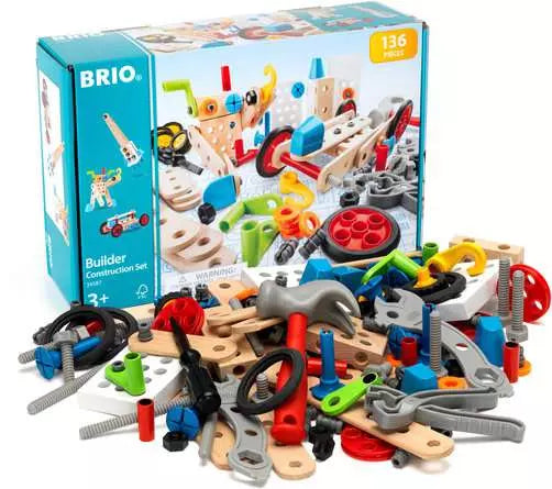 BRIO Builder Construction Set - Construction toy for kids 3 years up