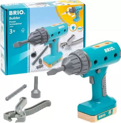 BRIO Builder Power Screwdriver - Construction toy for kids 3 years up