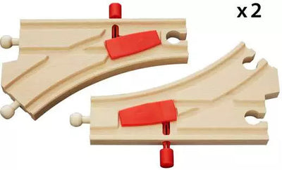 BRIO World Train Tracks Mechanical Switches