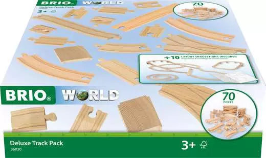 BRIO World Train Tracks Deluxe Track Pack