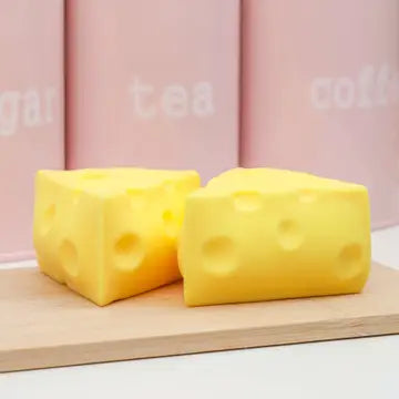So Cheesy! Cheese Shaped Squishy Stress Toy