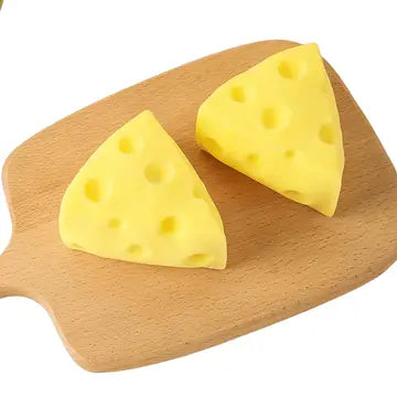 So Cheesy! Cheese Shaped Squishy Stress Toy