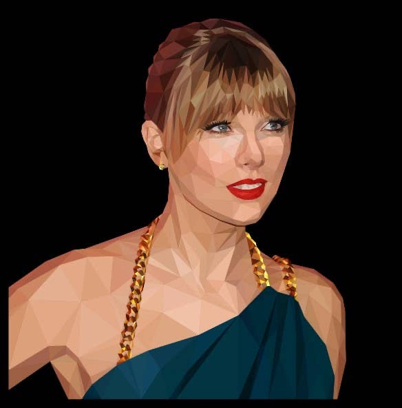 Ultimate Taylor Swift Sticker Mosaic Art