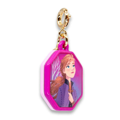 Gold Glitter Anna Charm