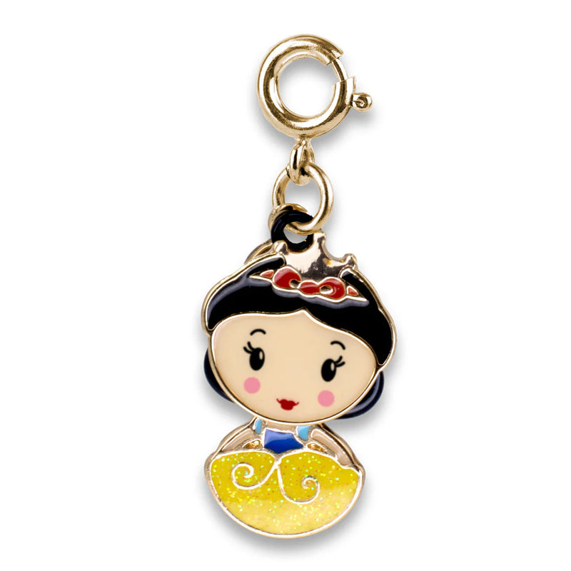 Gold Swivel Snow White Charm