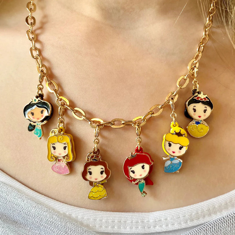 Gold Swivel Snow White Charm