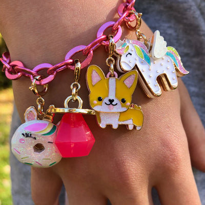 Gold Corgi Charm