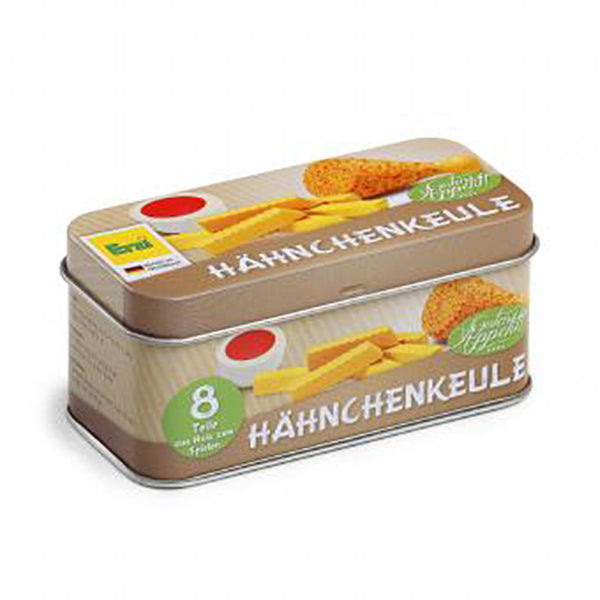 Chicken Drumette Meal in a Tin Play Food