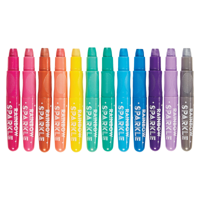 Rainbow Sparkle Watercolor Gel Crayons