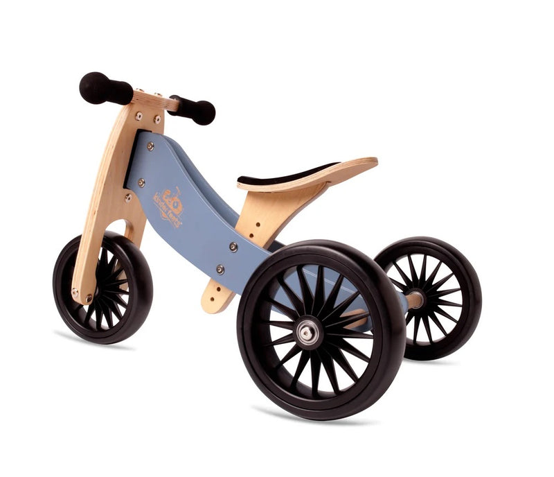 Tiny Tots Plus 2-in-1 Tricycle and Balance Bike, Slate Blue