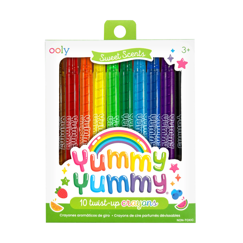 Yummy Yummy Scented Twist Up Crayons