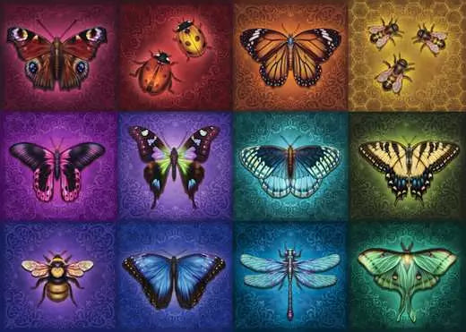 Winged Things Jigsaw Puzzle