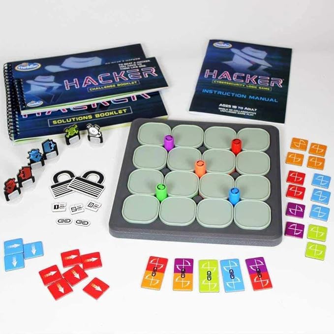 Hacker Cybersecurity Logic Game