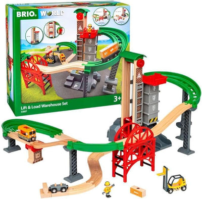 Brio Lift and Load Warehouse Set